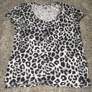 Cheetah print top